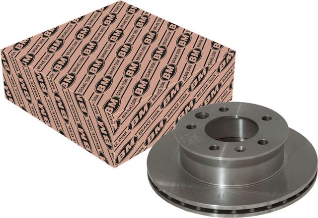 Диск тормозной передний вентилируемый 276*22мм 5/130 1шт Mercedes Sprinter, Volk (BM). Артикул BDV282