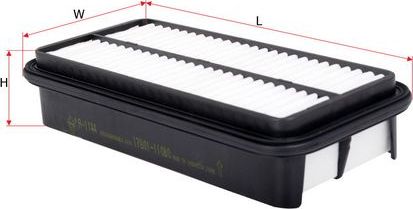 Воздушный фильтр Sakura. Артикул A-1144