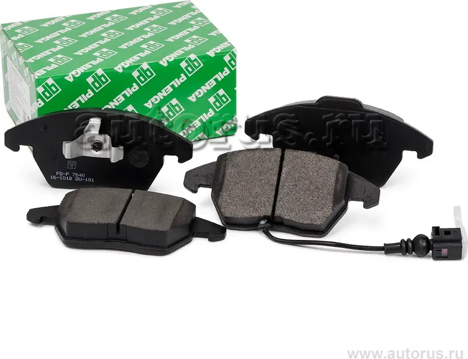 PILENGA Колодки тормозные дисковые передние  VAG POLO  GOLF V  GOLF VI  JETTA  PASSAT  TOURAN. Артикул fd-p7640
