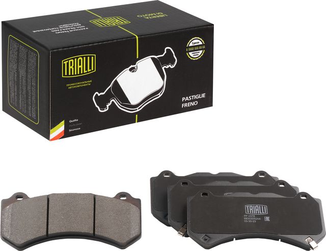Тормозные колодки Trialli (Low-Metallic). Артикул PF 4378
