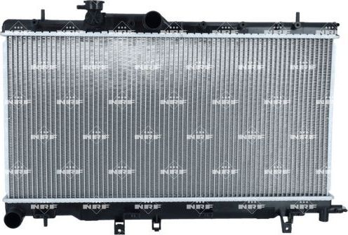 Радиатор охлаждения двигателя NRF (алюминий). Артикул 53697