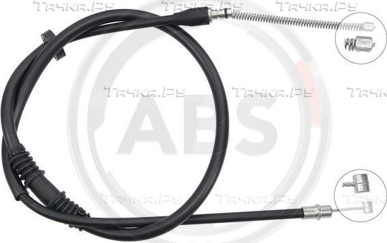 Трос ручника (тросик ручного тормоза) ABS. Артикул K10848
