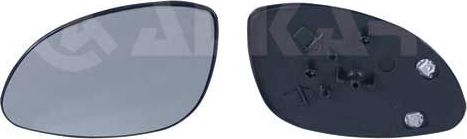 Зеркальное стекло бокового зеркала Alkar левое для Opel Vectra B 1995-2003. Артикул 6425433