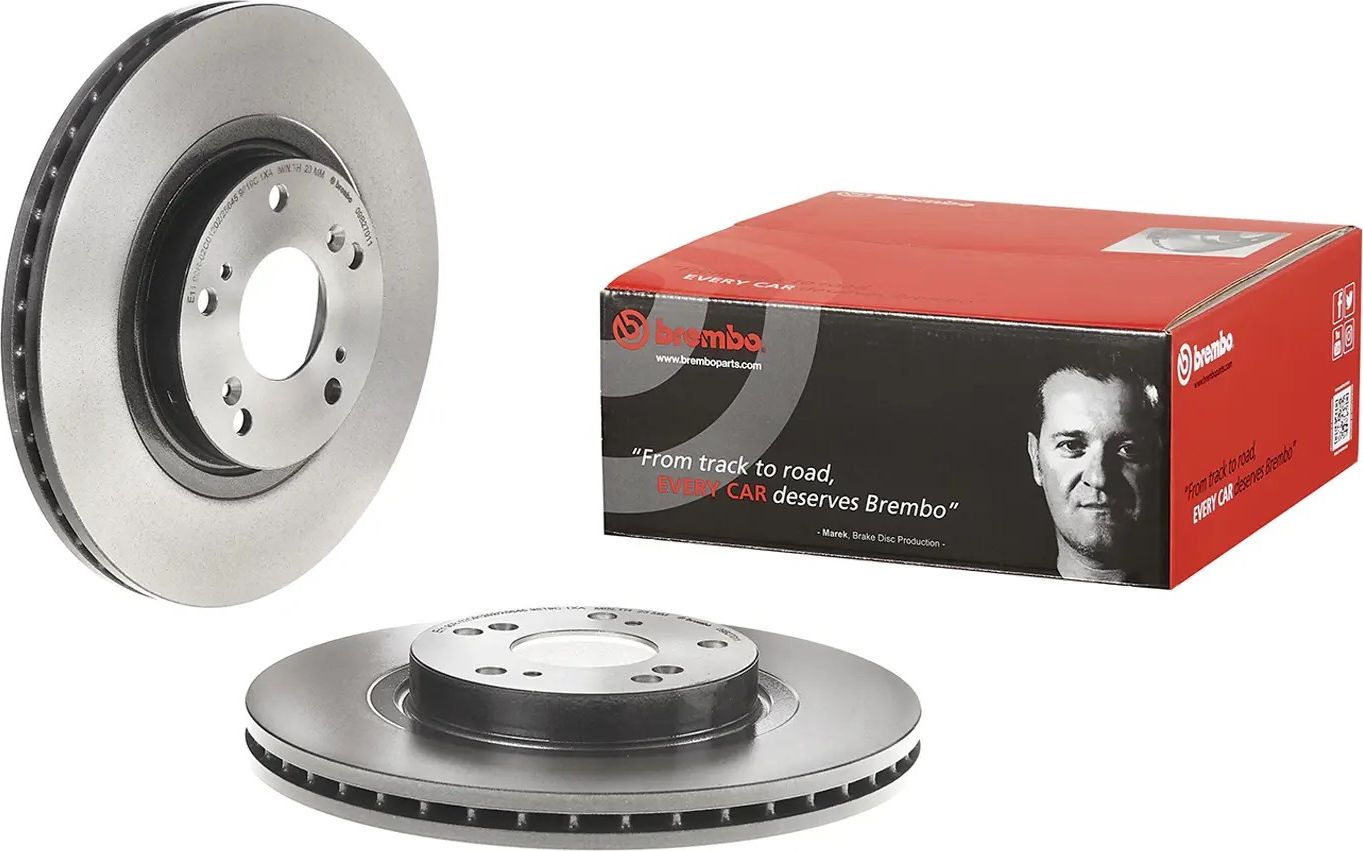 Тормозной диск Brembo PRIME LINE - UV Coated. Артикул 09.B270.11