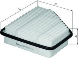 Воздушный фильтр Mahle. Артикул LX 2864