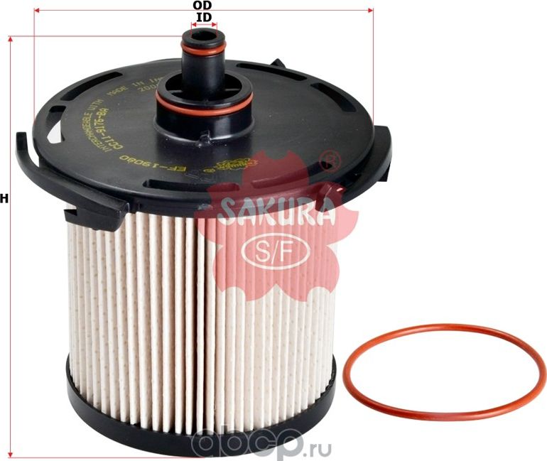 Топливный фильтр Sakura. Артикул EF-19080