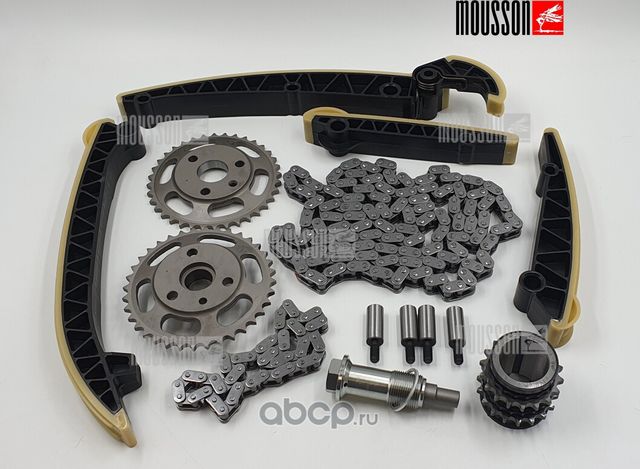 Комплект цепи ГРМ BENZ OM642 DE30 3,0Dзвезды (Mousson) Mousson. Артикул STKOM642G