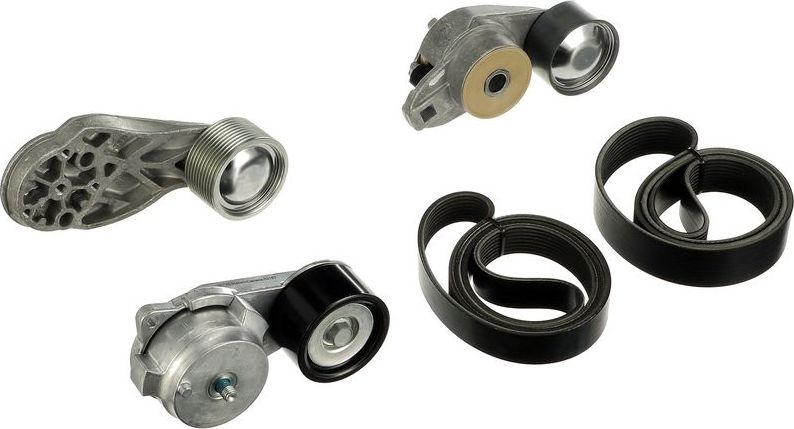 Приводной ремень поликлиновой с роликами (комплект) Gates FleetRunner™ Micro-V®. Артикул K048PK1538HD