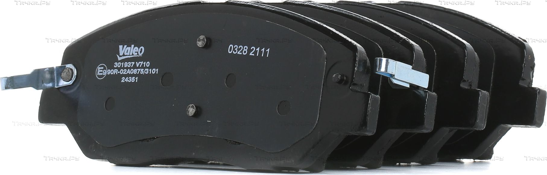 Тормозные колодки Valeo First передние для Kia Mohave I 2007-2026. Артикул 301937