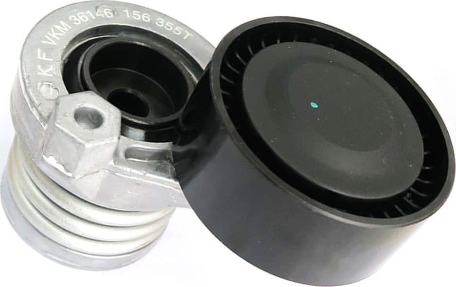Натяжной ролик (натяжитель) приводного поликлинового ремня SKF. Артикул VKM 36146