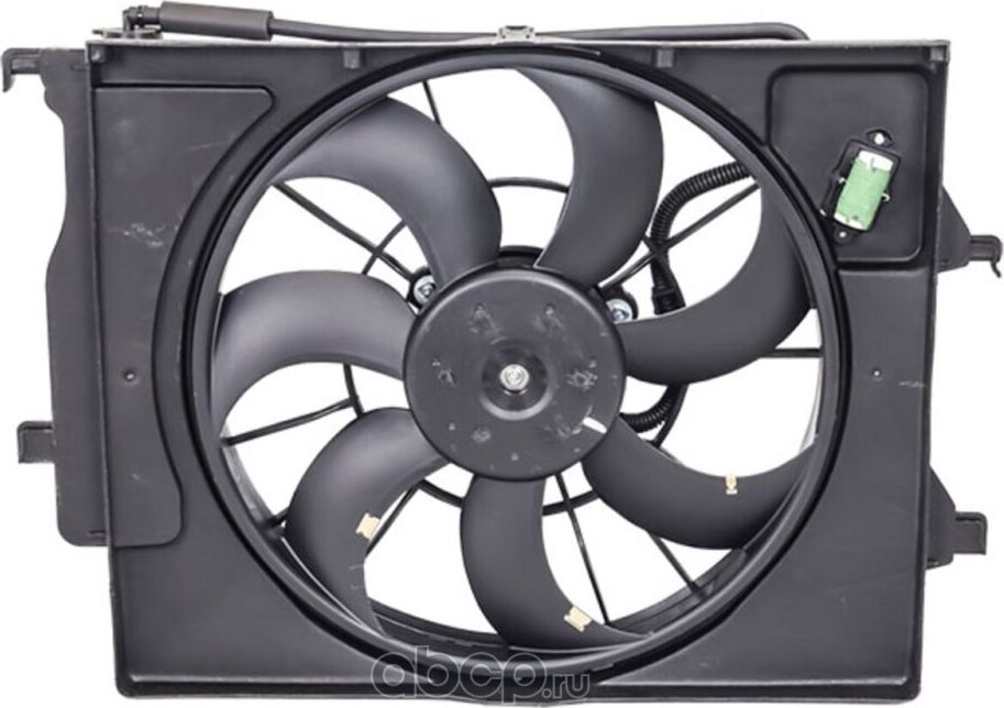 Диффузор вентилятора охлаждения радиатора в сборе (Sailing). Артикул HKL00168605