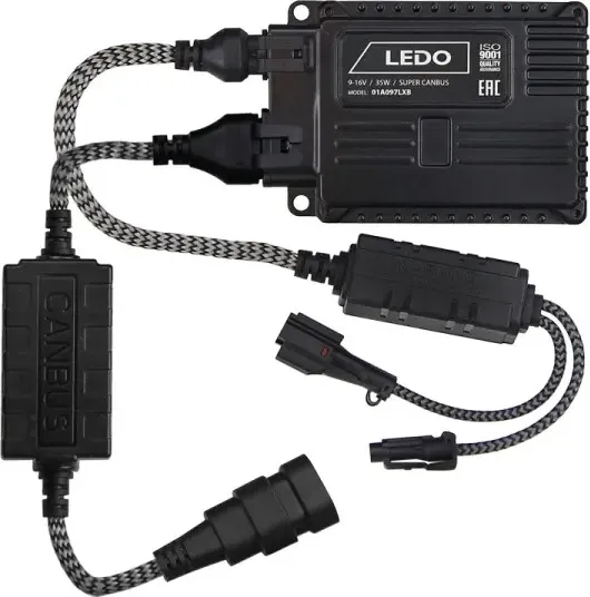 Блок розжига с двойной обманкой 35W 12V LEDO Ledo. Артикул 01a097lxb