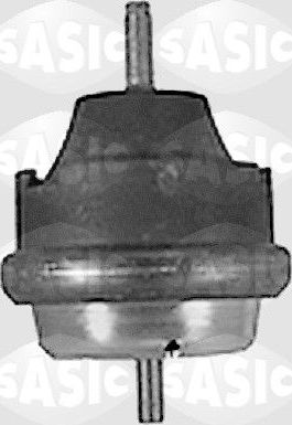 Подушка (опора) двигателя Sasic правая для Peugeot 206 1998-2012. Артикул 8441771