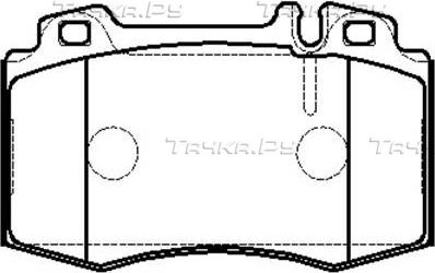 Тормозные колодки HSB. Артикул HP5148