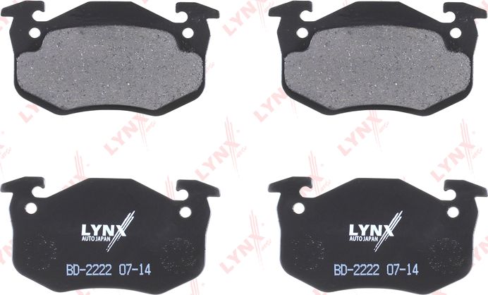 Тормозные колодки LYNXauto. Артикул BD-2222