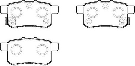 Тормозные колодки HSB. Артикул HP5215