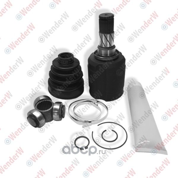 ШРУС ВНУТРЕННИЙ ЛЕВЫЙ (L) (4WD MR 20DE.F6) NISSAN QASHQAI (06-...) (Wenderw). Артикул WERZ251