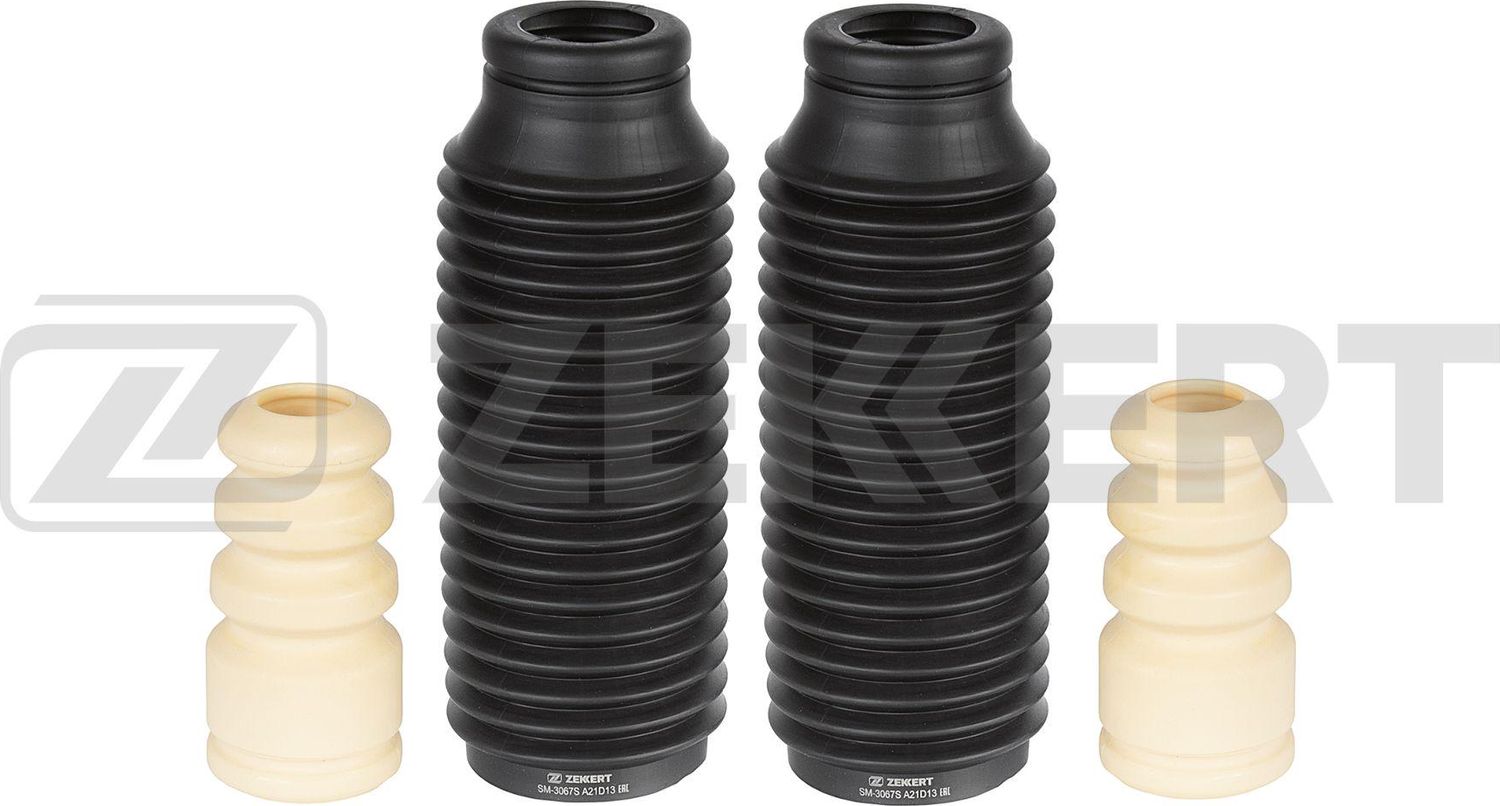 Комплект отбойников и пыльников амортизаторов (стоек) Zekkert (Полиуретан). Артикул SM-3067S