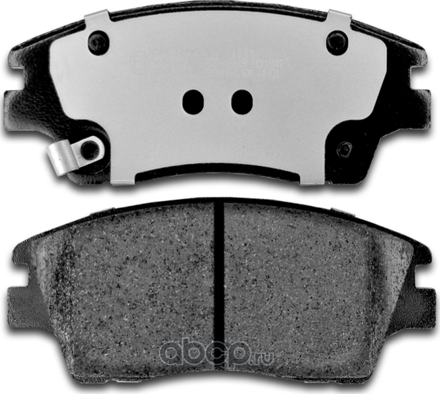 Тормозные колодки Gerat BP-F252C (передние) Ceramic Gerat. Артикул BPF252C