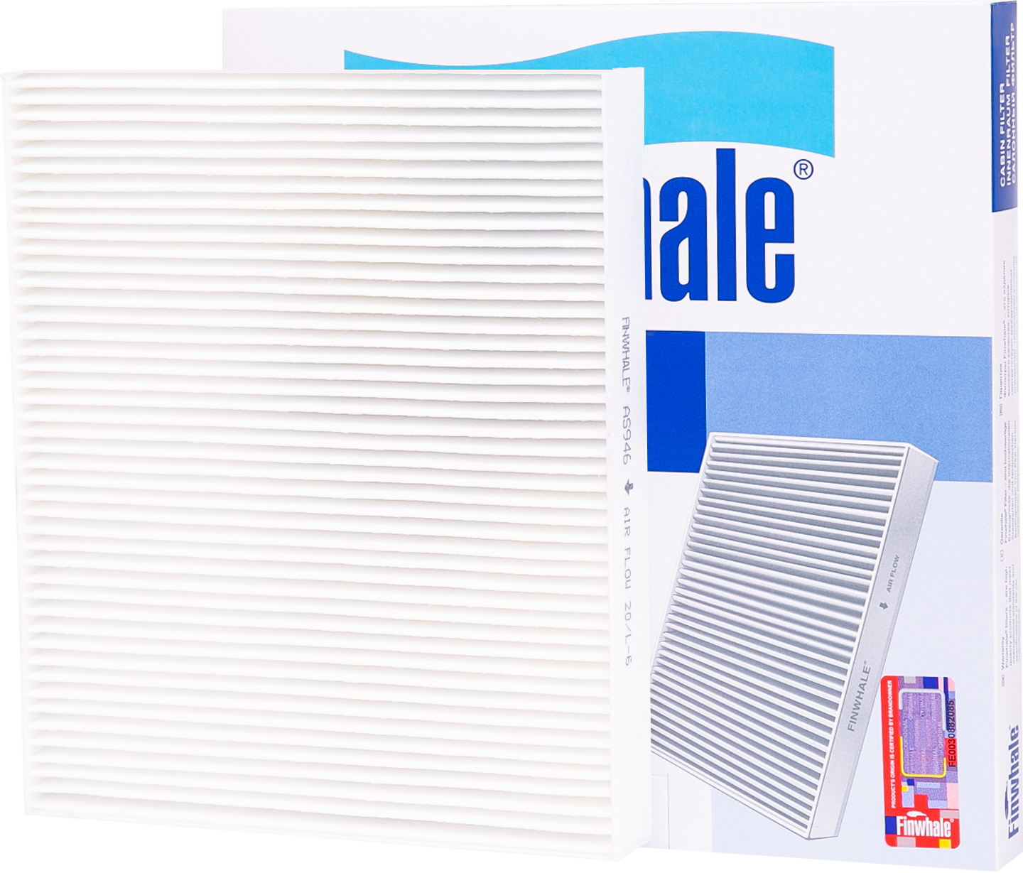 Салонный фильтр Finwhale. Артикул AS946