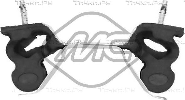 Крепление глушителя Metalcaucho (резина) для Peugeot 307 I 2001-2009. Артикул 06376