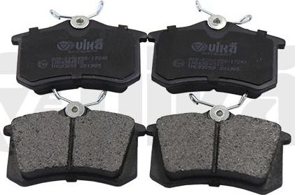Тормозные колодки Vika (Semi-Metallic) задние для SEAT Toledo I 1991-1999. Артикул 66980001401