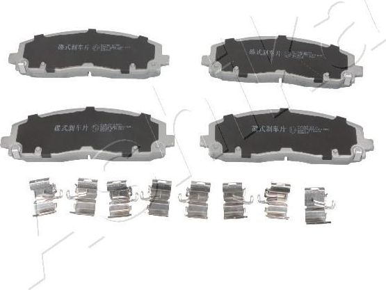 Тормозные колодки ASHIKA передние для Jeep Wrangler IV (JL) 2017-2026. Артикул 50-09-918