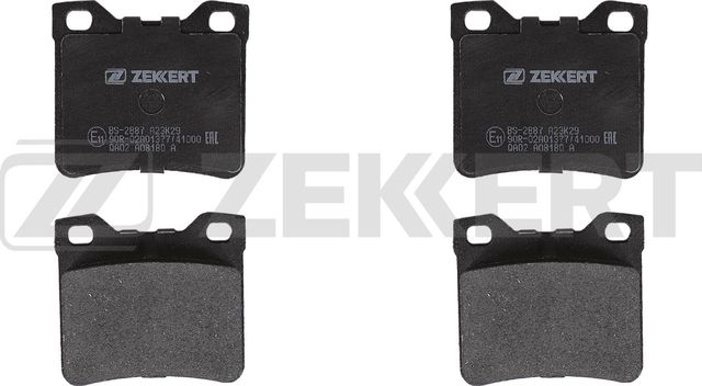 Тормозные колодки Zekkert. Артикул BS-2887