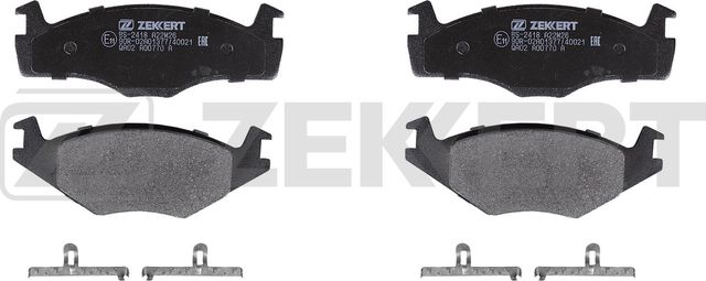 Тормозные колодки Zekkert передние для SEAT Cordoba I 1994-2002. Артикул BS-2418
