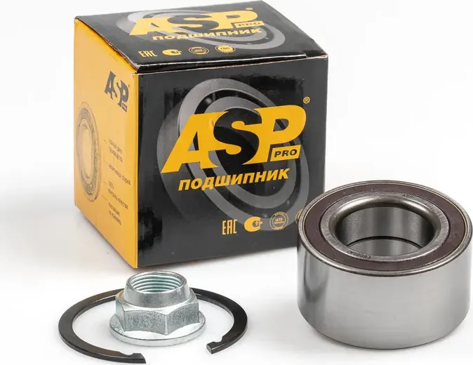 Подшипник ступицы с ABS для а/м Ford Fiesta V 01-,Focus 98-, Fusion, 02-/Mazda 2 (ASP). Артикул EB00047