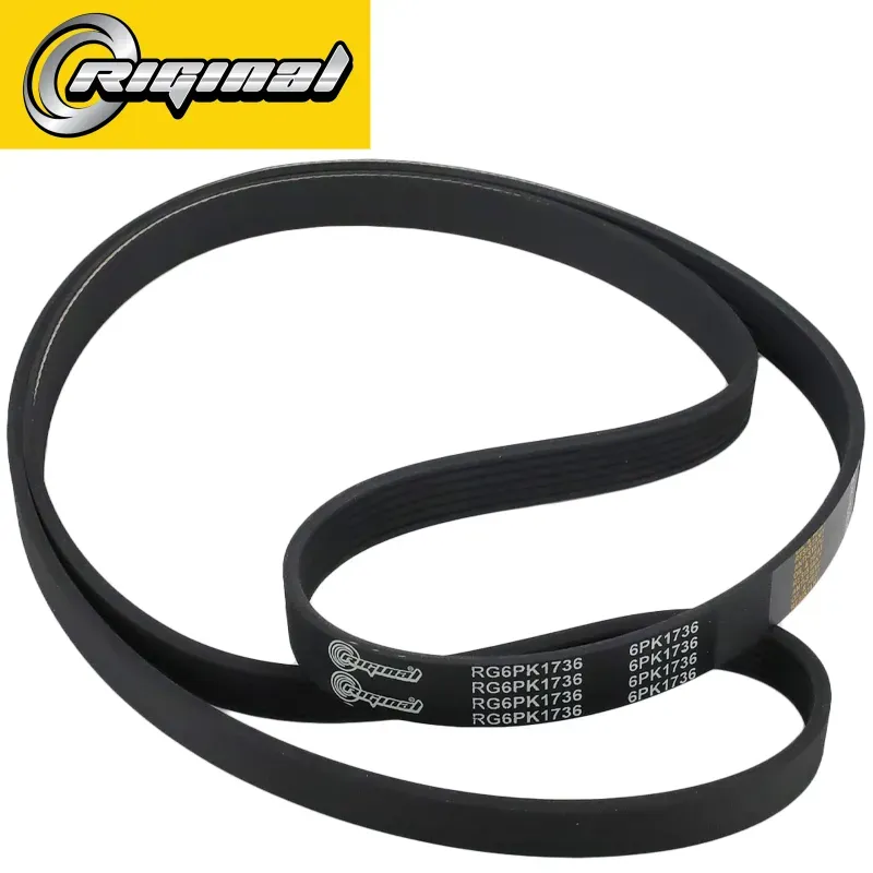 Ремень поликлиновой 6PK1736 Skoda Rapid 13-,Octavia 09-,Yeti,VW Polo Riginal. Артикул RG6PK1736