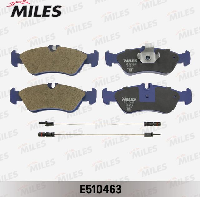 Тормозные колодки Miles (Керамика). Артикул E510463