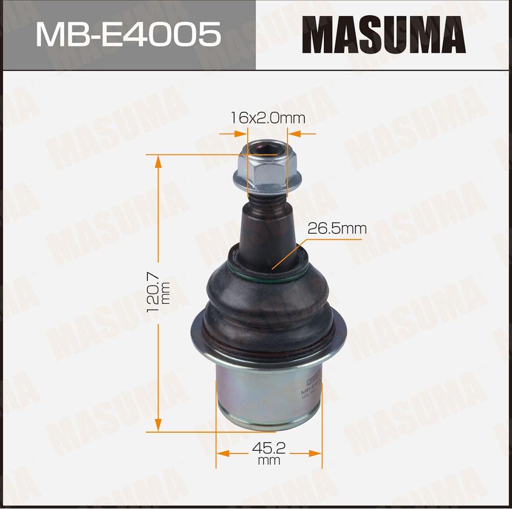 Шаровая опора Masuma. Артикул MB-E4005