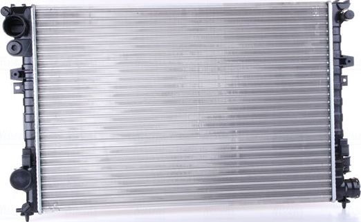 Радиатор охлаждения двигателя Nissens. Артикул 61875A