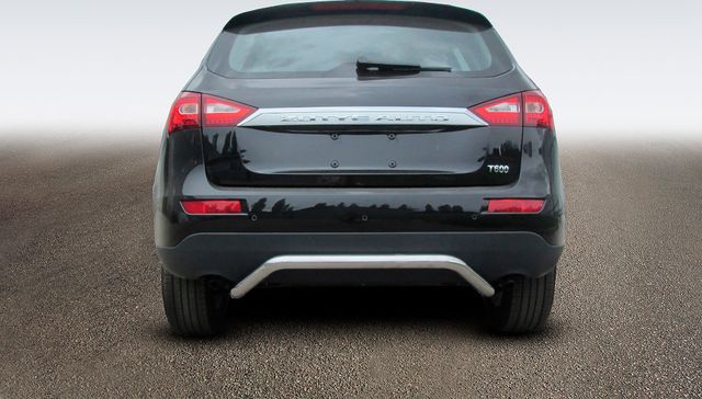 Защита Slitkoff заднего бампера d57 скоба для Zotye T600 2015-2026. Артикул ZOT-007