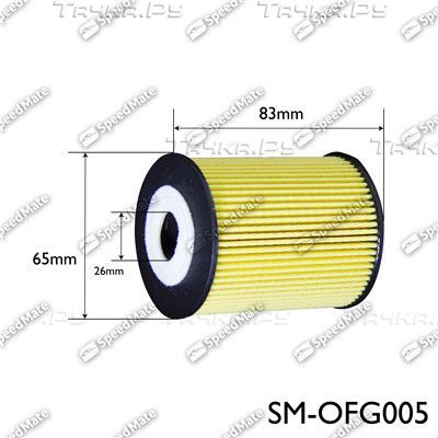 Масляный фильтр SpeedMate для Chevrolet Lacetti 2007-2013. Артикул SM-OFG005