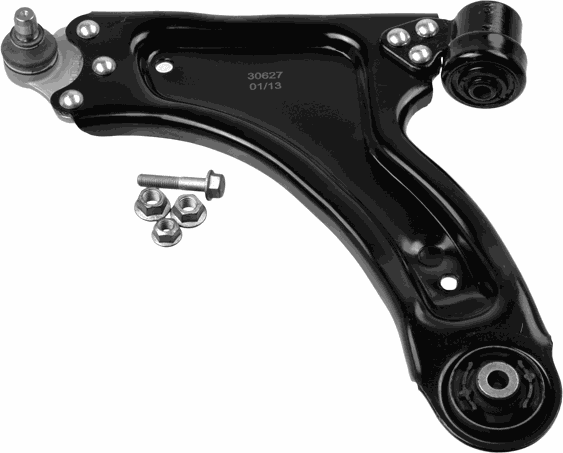 Поперечный рычаг передней подвески Lemforder левый для Opel Meriva A 2003-2010. Артикул 30627 02