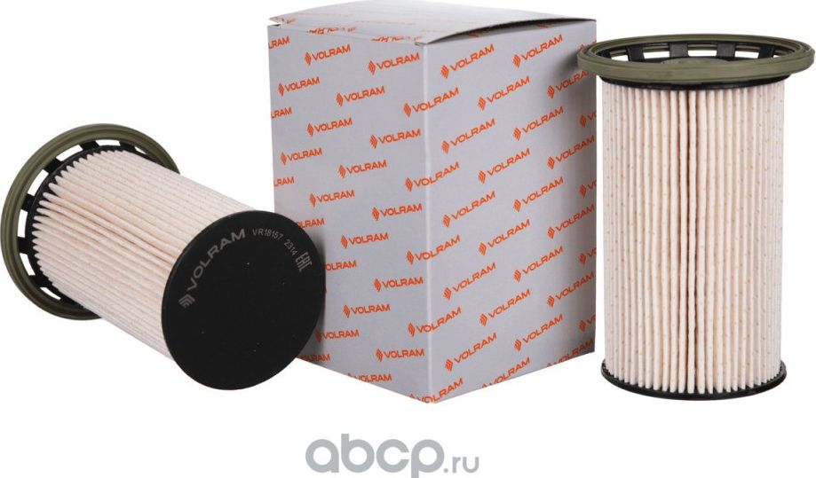 ФИЛЬТР ТОПЛИВНЫЙ VW PASSAT 2.0 05-14/TIGUAN 2.0 08-18, AUDI Q3 2.0 11-, элемент (Volram). Артикул VR18157