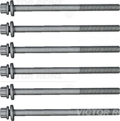 Комплект болтов ГБЦ Victor Reinz (сталь) для Subaru Forester II 2005-2008. Артикул 14-11012-01