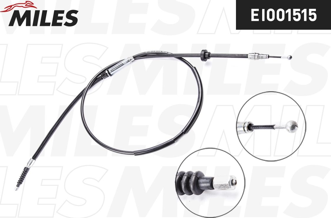 Трос ручника (тросик ручного тормоза) Miles. Артикул EI001515