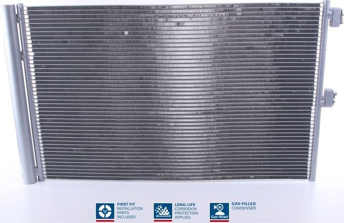 Радиатор кондиционера (конденсатор) Nissens (алюминий). Артикул 940660