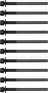 Комплект болтов ГБЦ Victor Reinz. Артикул 14-32340-01