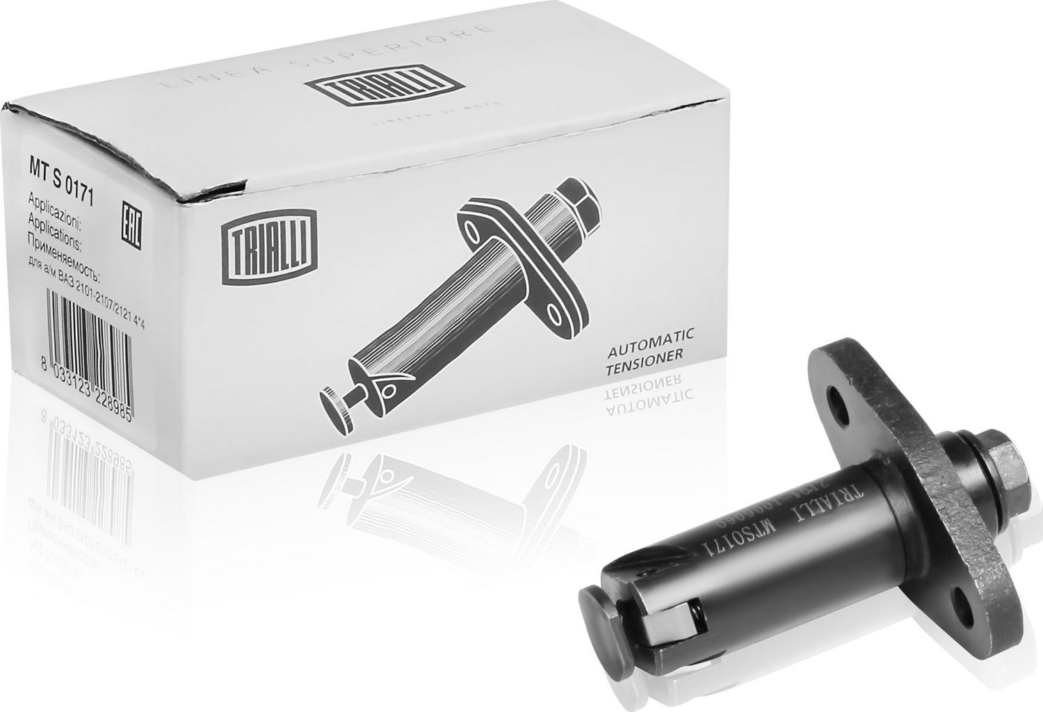 Натяжитель цепи ГРМ Trialli для ВАЗ 2104 1985-2012. Артикул MTS 0171