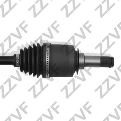 Полуось (привод в сборе, приводной вал) ZZVF передняя левая для Mercedes-Benz GL-Класс I (X164) 2006-2012. Артикул ZV164M