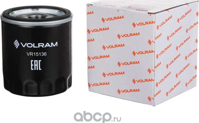 ФИЛЬТР МАСЛЯНЫЙ MAZDA 3 2.0 03-13/ 6 1.8-2.0 02-13/ MX-5 1.8-2.0 06-15/ 5 1.8-2. (Volram). Артикул VR15136