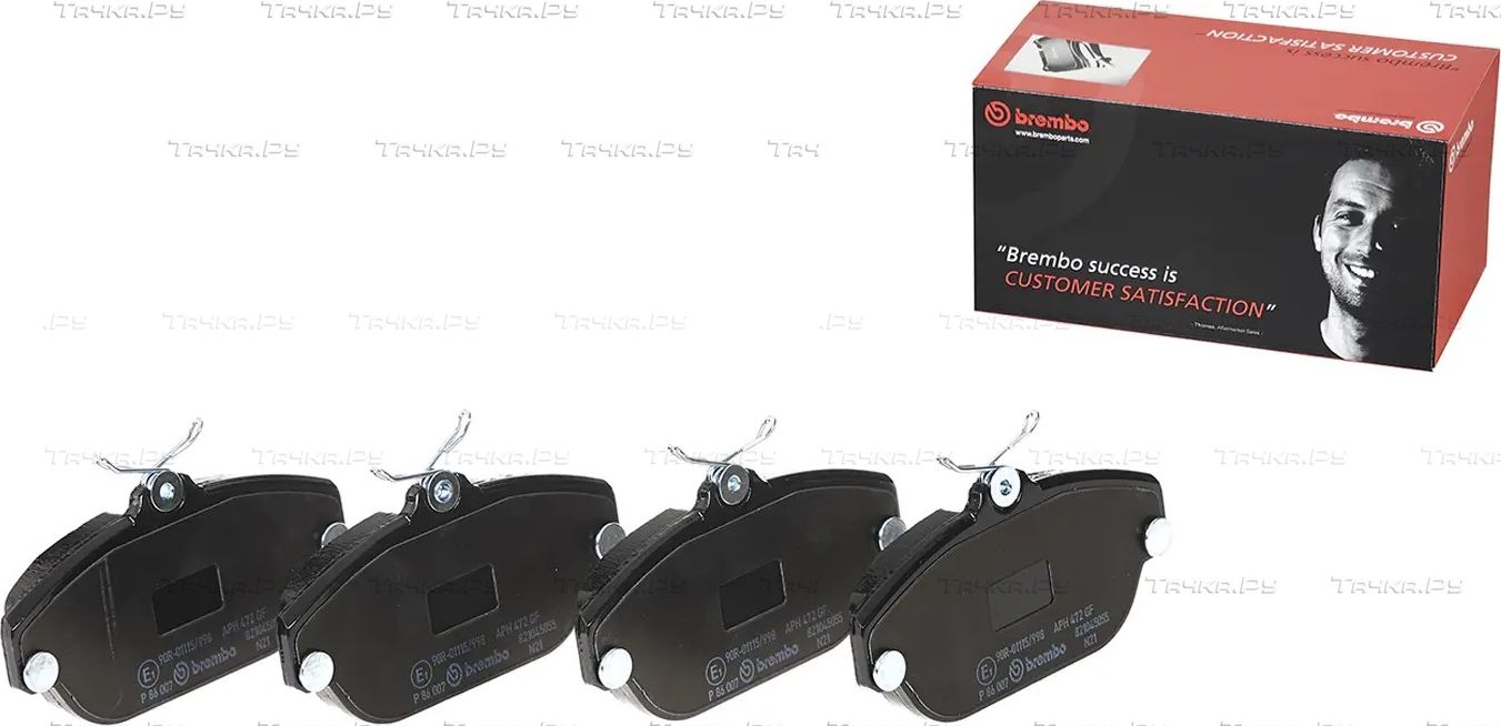 Тормозные колодки Brembo PRIME LINE передние для Volvo 960 I 1990-1996. Артикул P 86 007