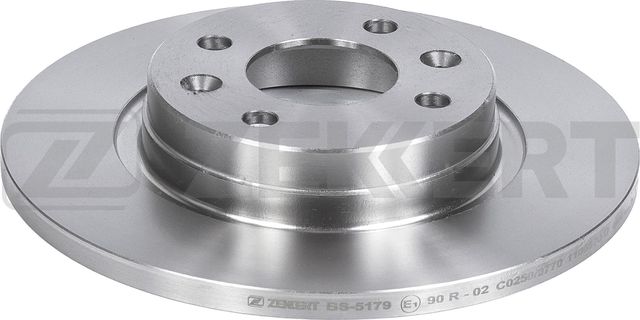 Тормозной диск Zekkert передний для Renault Sandero II 2007-2026. Артикул BS-5179