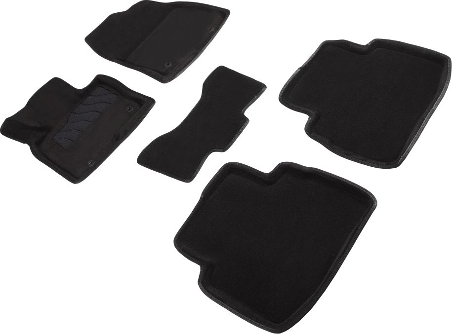 Коврики Seintex 3D ворсовые для салона Mazda CX-9 II 2017-2026. Артикул 89229