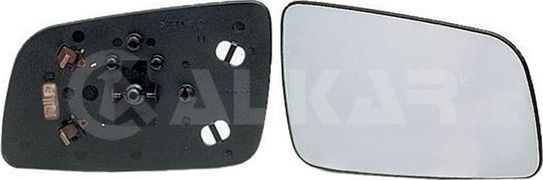 Зеркальное стекло бокового зеркала Alkar правое для Opel Astra G 1998-2004. Артикул 6426437