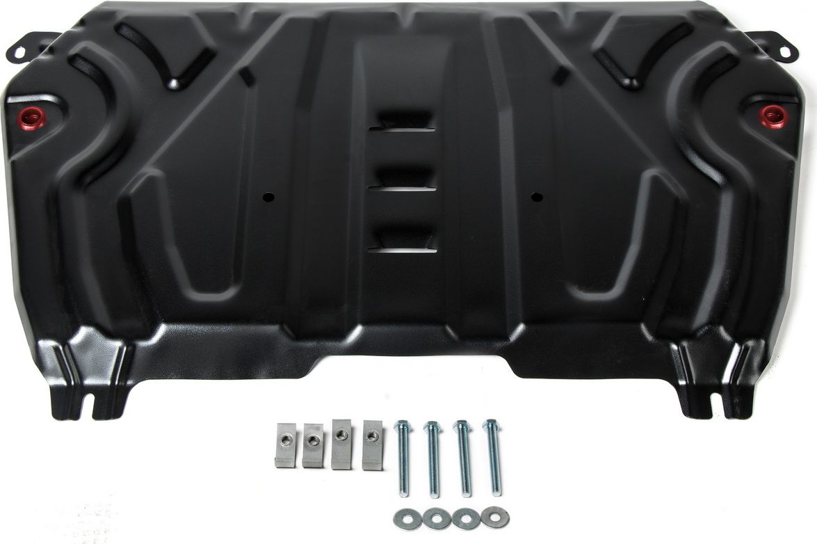 Защита АвтоБРОНЯ для картера и КПП (увеличенная) Lexus ES VII 2018-2026. Артикул 111.09518.2